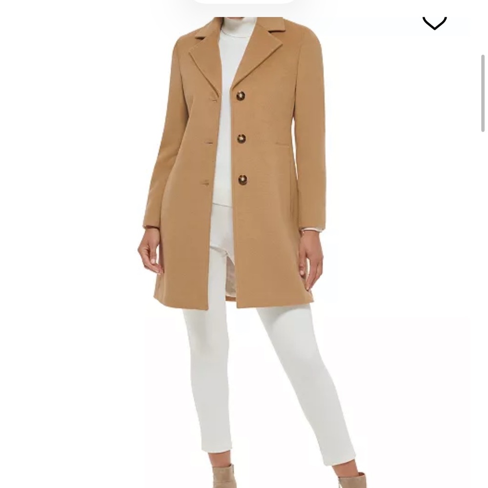 Calvin Klein Camel Coat